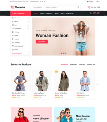 top Bootstrap eCommerce Templates
