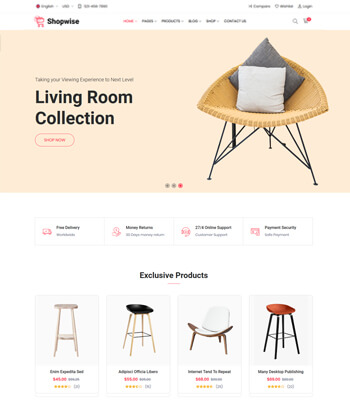 Best Bootstrap eCommerce html Templates