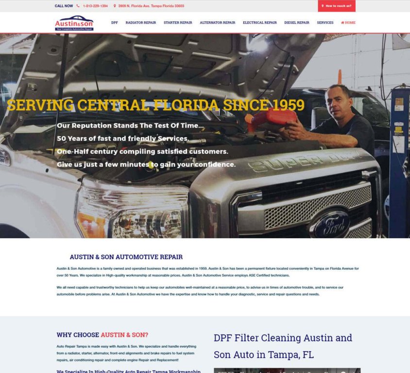 AUSTIN & SON AUTOMOTIVE REPAIR